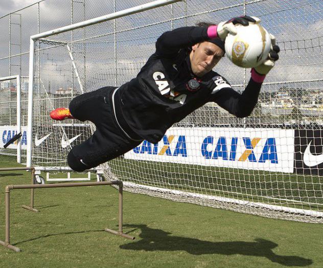 Cássio é opção de Cristóvão Borges para confronto contra o Flamengo, domingo no Itaquerão. Foto Oficial: Agência Corinthians