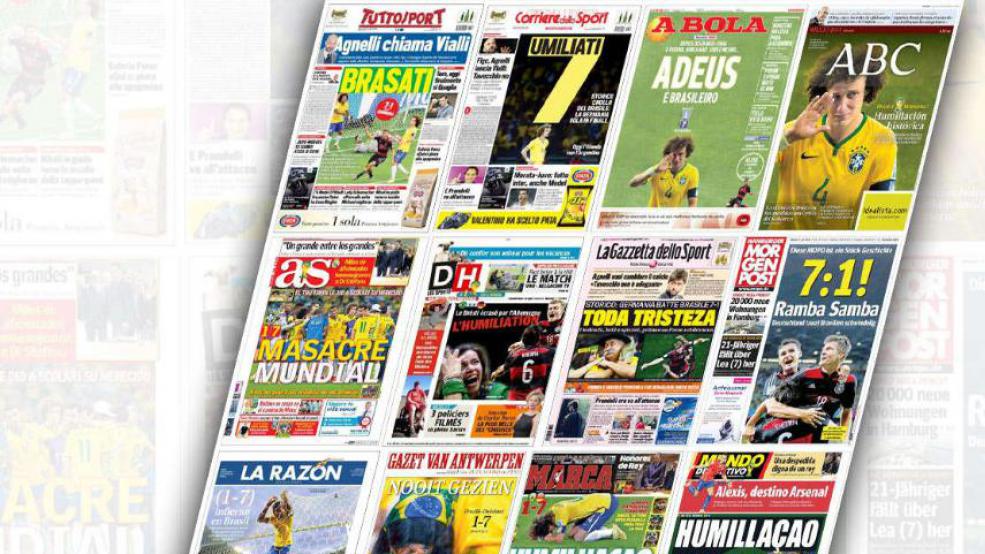 O vexame brasileiro nos quatro cantos do mundo