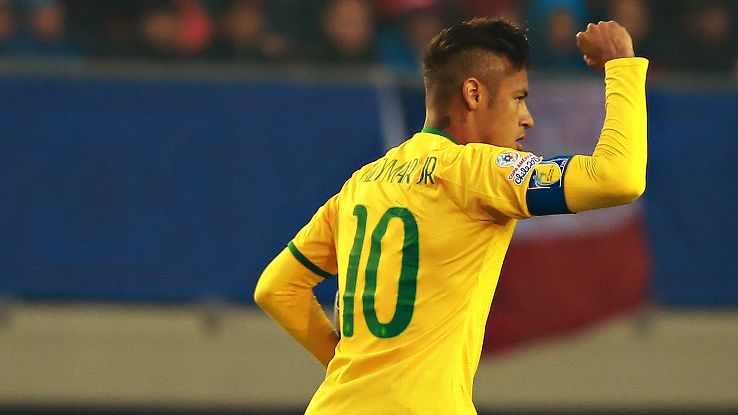 Neymar aparece como líder nessa nova era do Brasil