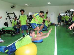 Série B: Sampaio Corrêa acelera preparação para duelo com o Bahia