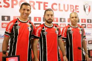 Série B: Joinville apresenta oficialmente trio de 106 anos