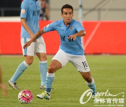 Chinês: Com boa atuação de Jadson, Tianjin vence sexta seguida e assume a liderança