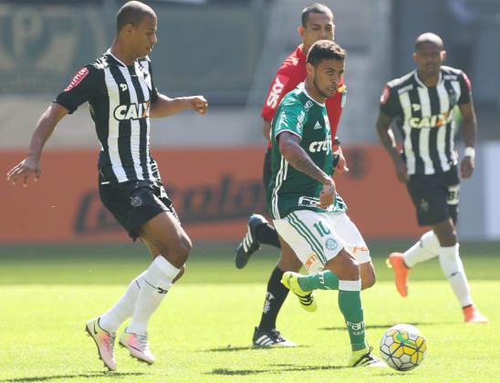 Atlético Mineiro marcou bem o Palmeiras e venceu por 1 a 0