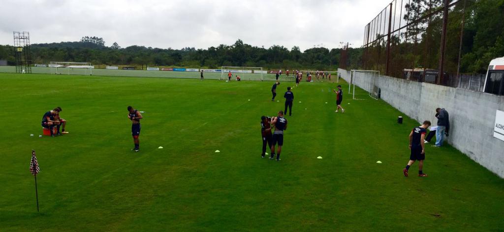 Aranha não treinou com os demais jogadores do Joinville