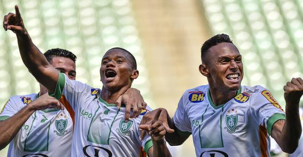 Lanterna América Mineiro venceu o Santos, que brigava pela liderança