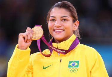 Sarah Menezes garantiu bronze no judô