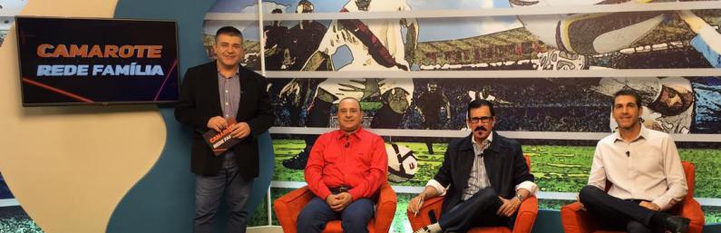Luciano Dias participou, segunda-feira, do Camarote da Rede Família e começa montar o Rio Preto para a Série A2