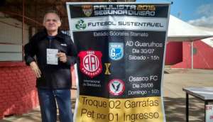 Segundona: Em Bebedouro, torcedores da Inter prestigiam Futebol Sustentável
