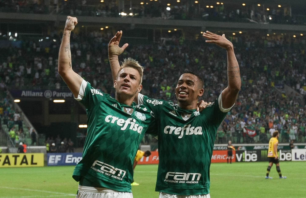 Róger Guedes e Gabriel Jesus são os meninos de ouro do Palmeiras