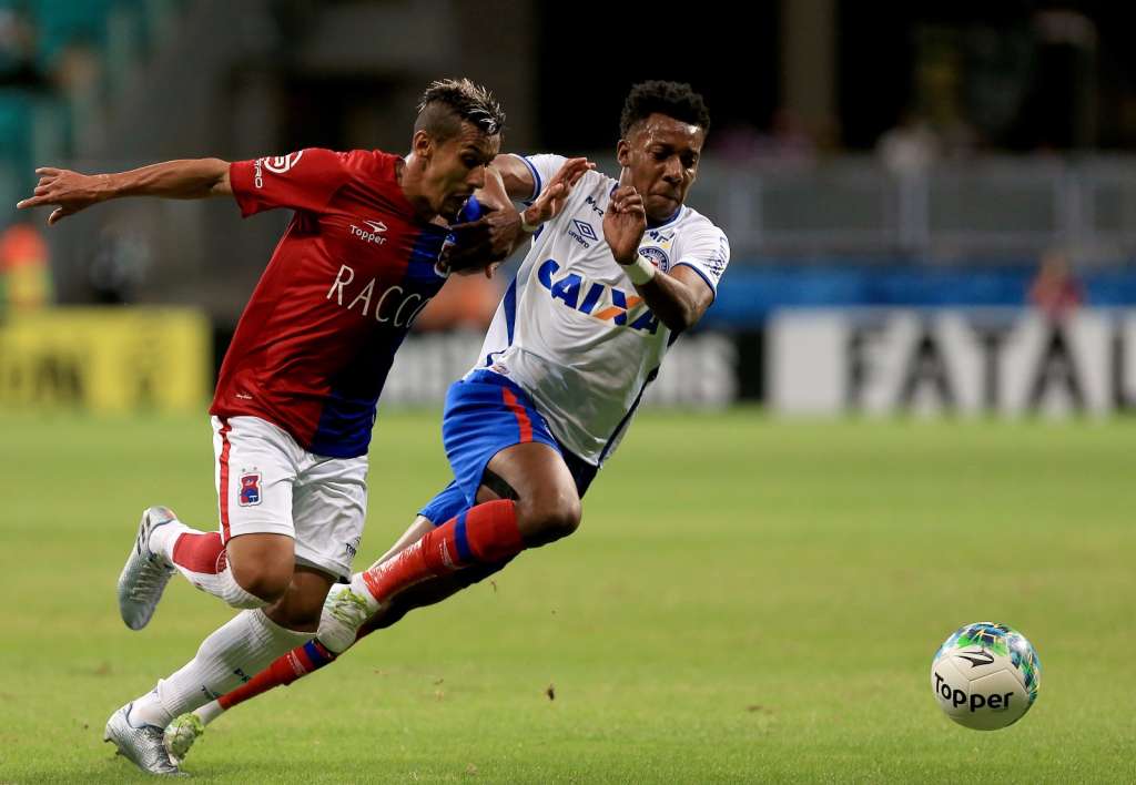 E deu Bahia diante do Paraná neste sábado - Felipe Oliveira/EC Bahia/Divulgação