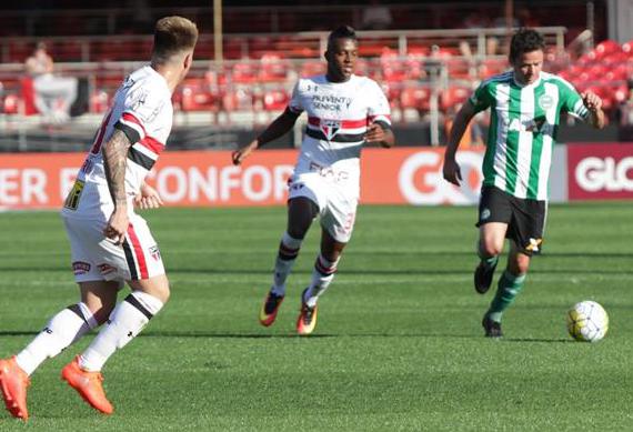 São Paulo não acerta o pé e só empata com o Coritiba no Morumbi