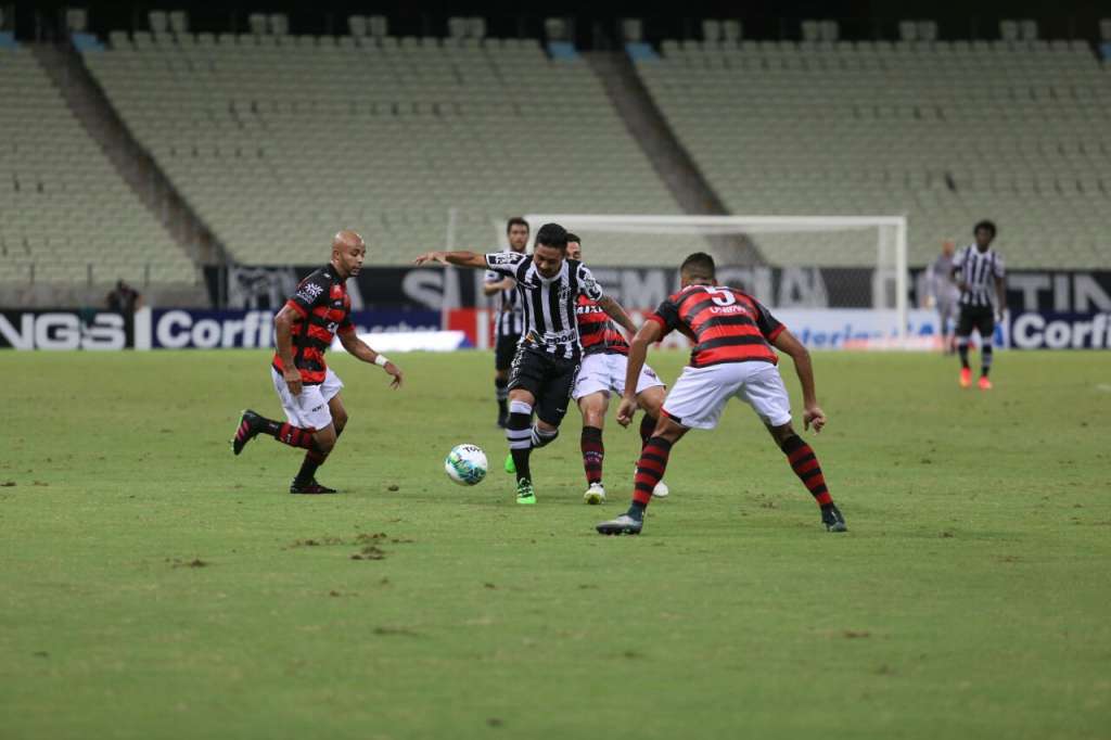 No primeiro turno, o Atlético-GO venceu o Ceará por 1 a 0 no Castelão