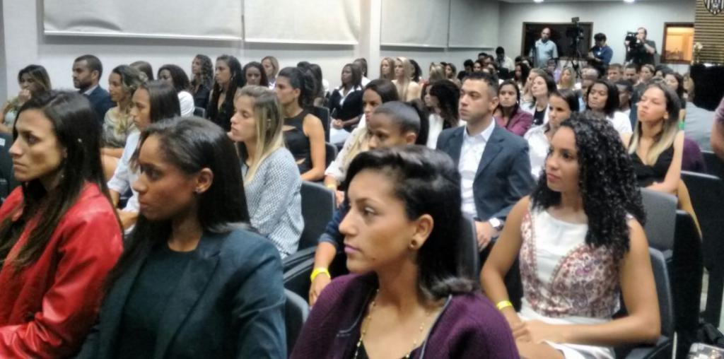 A cerimônia de premiação foi um sucesso