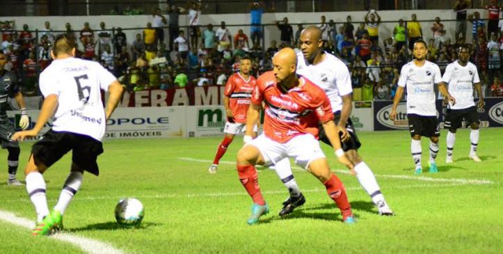 River não segurou o bom futebol do ABC e já está rebaixado à Série D. Foto: Jailson Costa - Jailson Soares