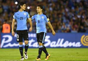 ELIMINATÓRIAS: Cavani e Suárez brilham e Uruguai goleia Paraguai