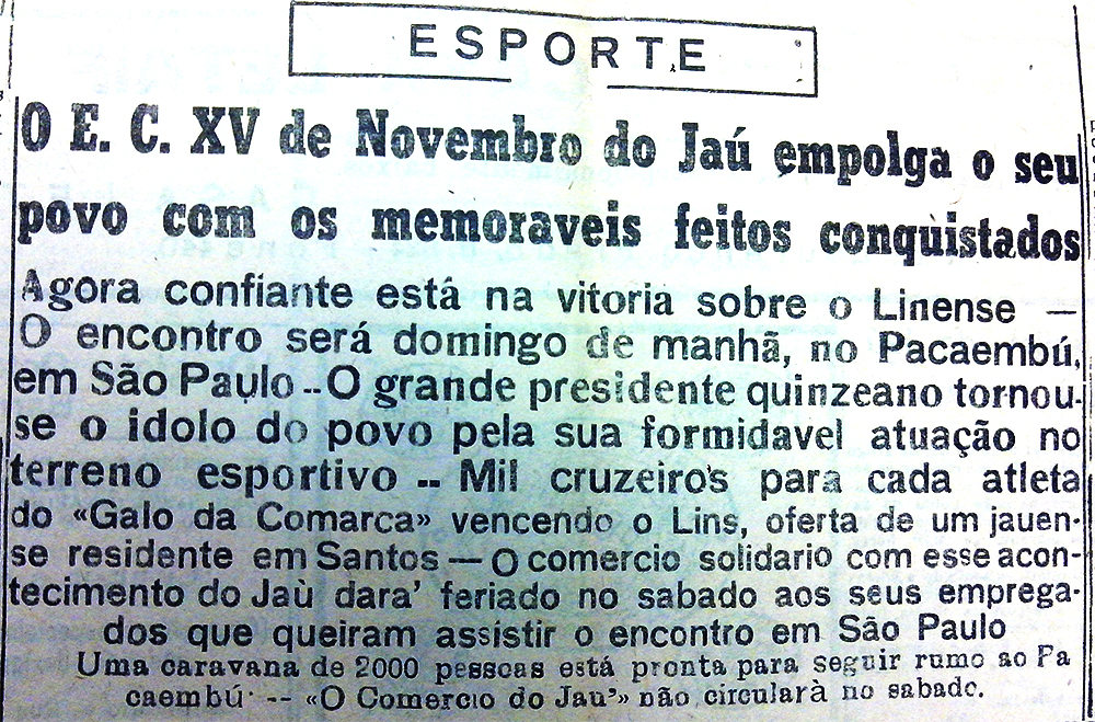 FOTO: Acervo jornal 