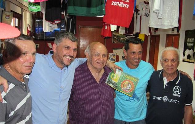 Ailton Lira, Pepe, Alexandre, Nilsinho Zanchetta e Pelé Cressoni