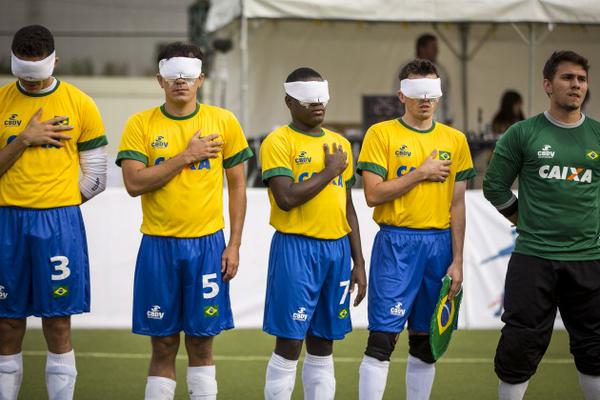 Rio 2016: Brasil vence o Irã e conquista o tetra paralímpico no futebol de 5