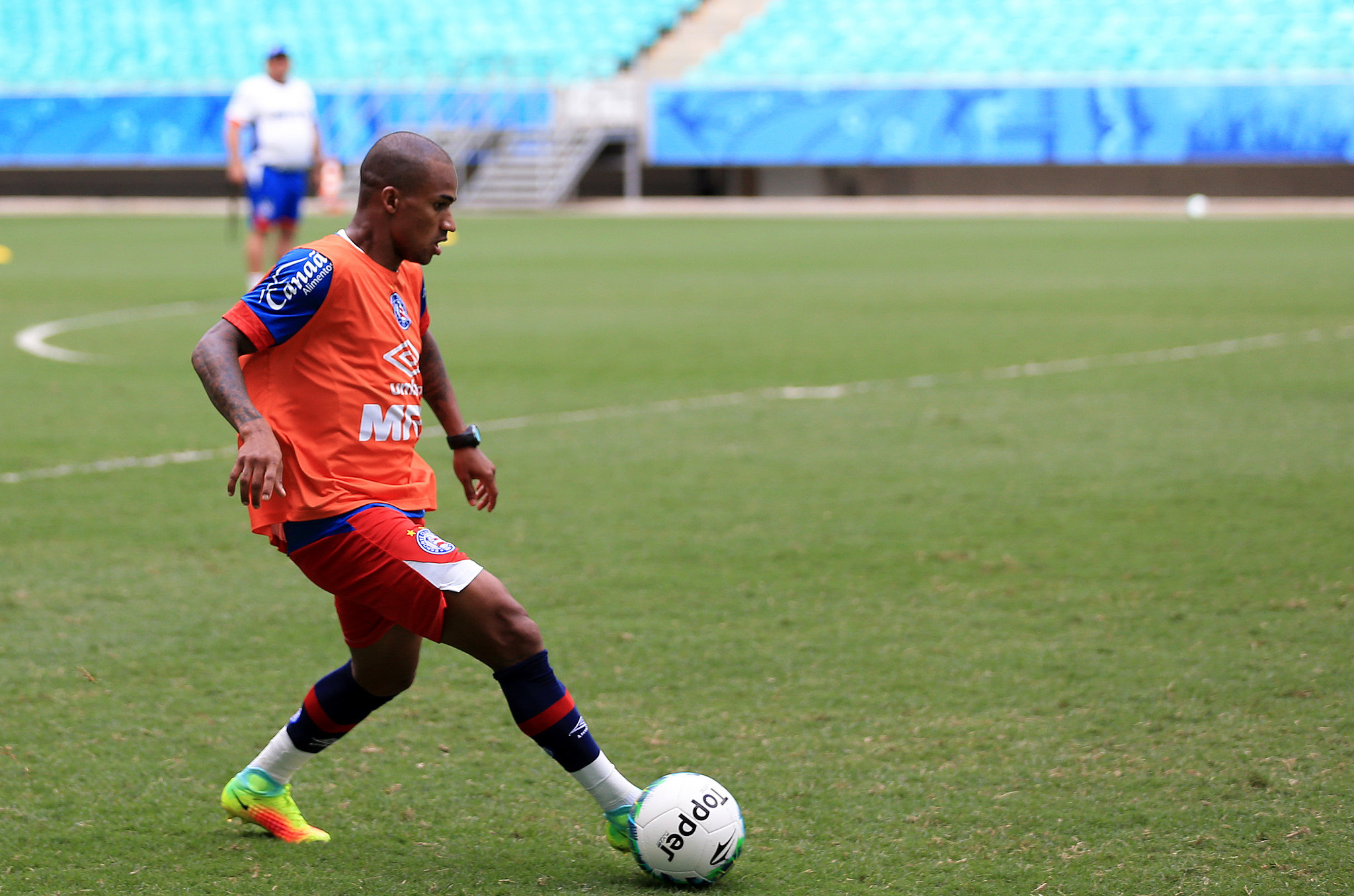 Série B: Eduardo comemora boa apresentação e triunfo do Bahia sobre o Goiás