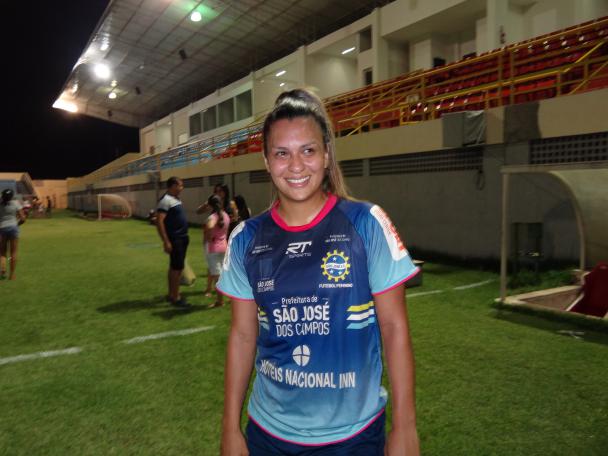 Yasmim retornou após servir a Seleção Sub-20 (Foto: Arthur Marega Filho / São José)