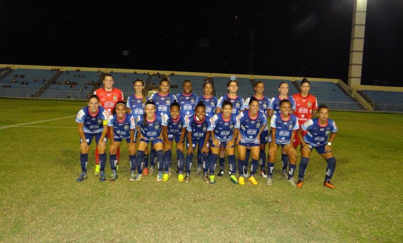 São José volta do Maranhão com vantagem na Copa do Brasil Feminino (Foto: Arthur Marega Filho) 