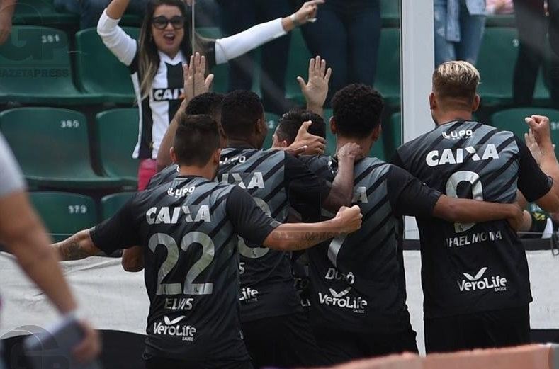 Com o resultado, o Figueira sai, momentaneamente, da zona do rebaixamento e assume a 15ª posição com 31 pontos - Foto: Reprodução/Twitter