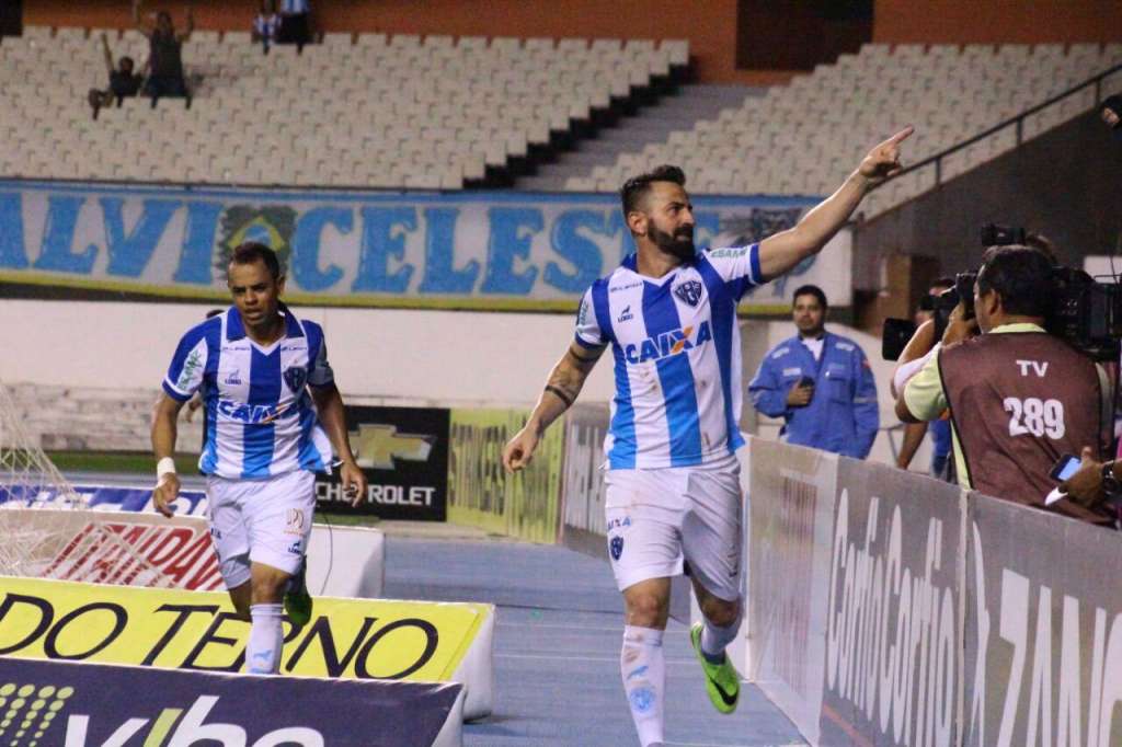 Leandro Cearense brilhou na vitória do Paysandu