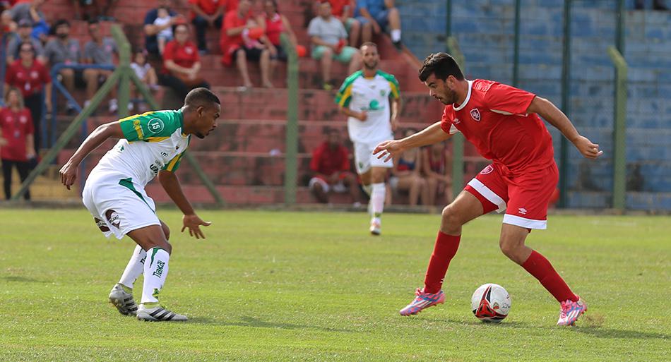 Édipo anotou três gols nos jogos da semifinal (Foto: Divulgação/Desportivo Brasil)