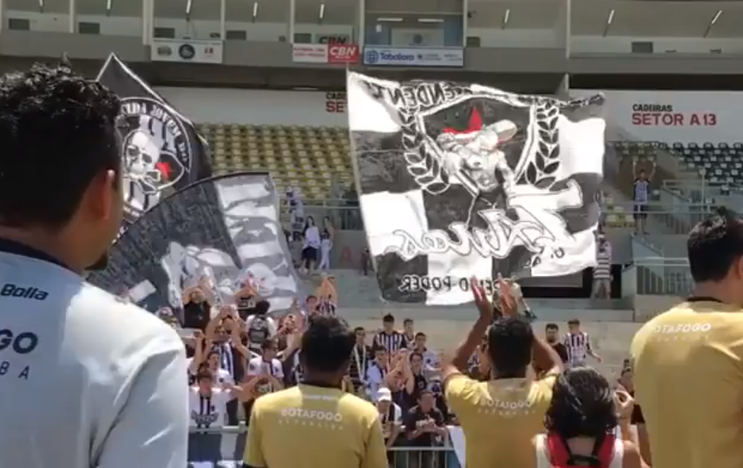 Série C: Botafogo-PB faz mais um treino fechado, mas conta com presença da torcida