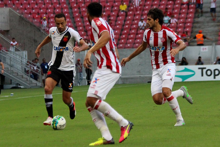 O Vasco foi batido pelo Náutico por 3 a 1