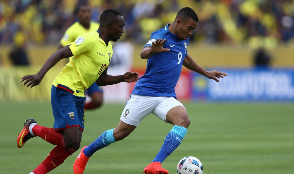 Brasil venceu o Equador há duas rodadas 