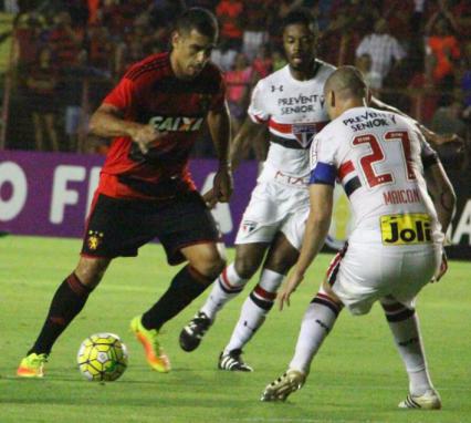 São Paulo conseguiu segurar o empate com o Sport