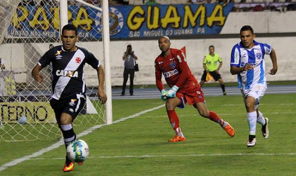 Éderson marcou um golaço, mas perdeu para o Paysandu por 3 a 1