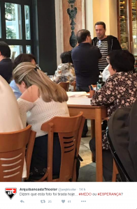 Após foto vazada no twitter, dirigente do São Paulo confirma encontro com Luxemburgo