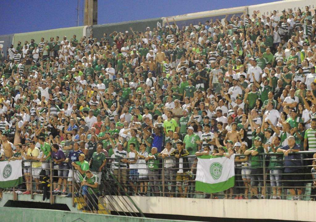 No sábado, a torcida do Guarani fez a festa no Brinco de Ouro. (Foto: Israel Oliveira / Guarani FC)