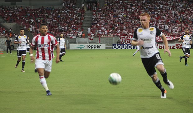 Náutico vence o Ceará no último minuto e vê de perto o acesso chegando. Foto: Ascom Náutico PE Oficial