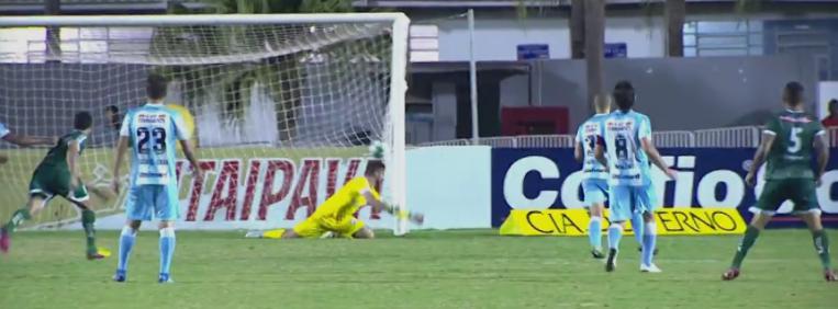 Goleiro do Londrina falhou e Luverdense abriu o placar no Estádio do Café. Empate deixou Tubarão fora do G4