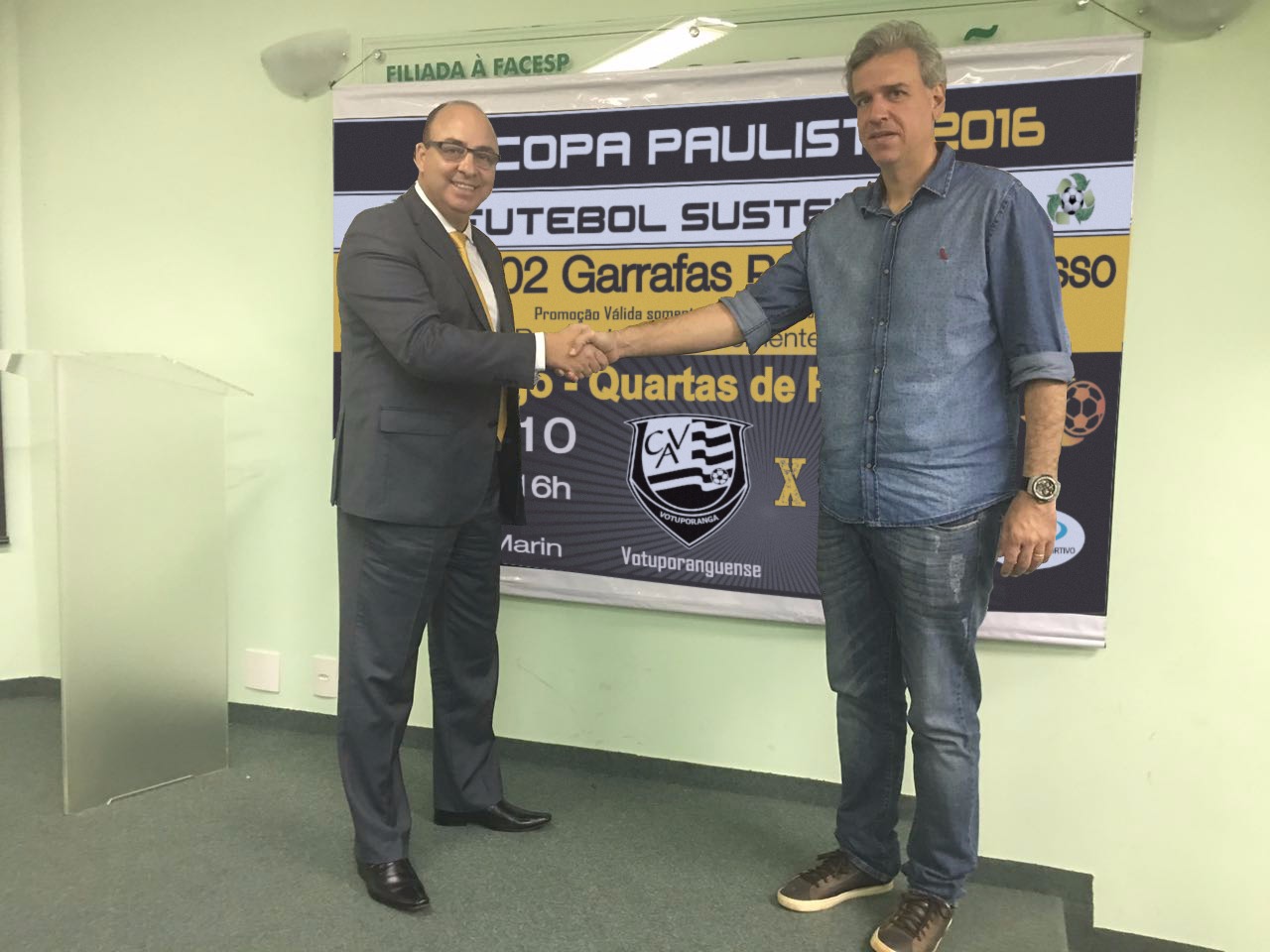 Copa Paulista: Nas quartas, Votuporanguense adere novamente ao Futebol Sustentável