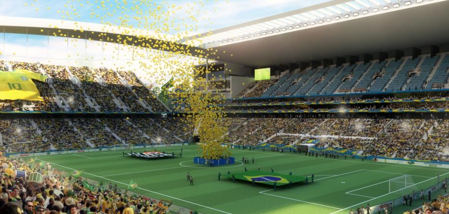 Itaquerão com arquibancadas móveis na Copa do Mundo e agora drama nas finanças do Corinthians