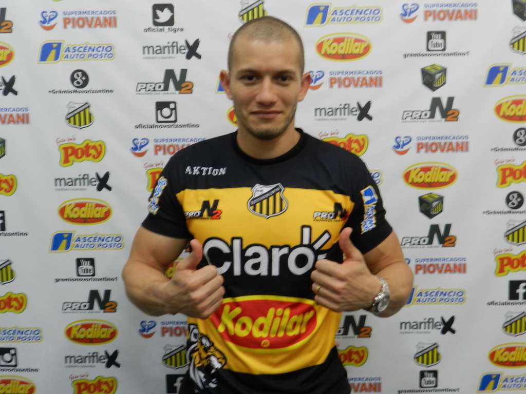 O lateral-direito Nei, 30 anos, tem passagens, além do Internacional, em clubes como Atlético Paranaense, Corinthians, Vasco e Paraná - Foto: Grêmio Novorizontino