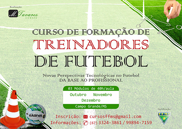 Professor José Teixeira estará em Campo Grande para curso de treinadores