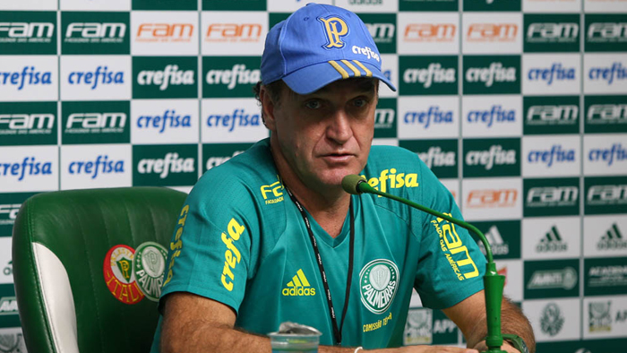 Cuca fala em Palmeiras não jogar na sua arena na reta final do Brasileirão