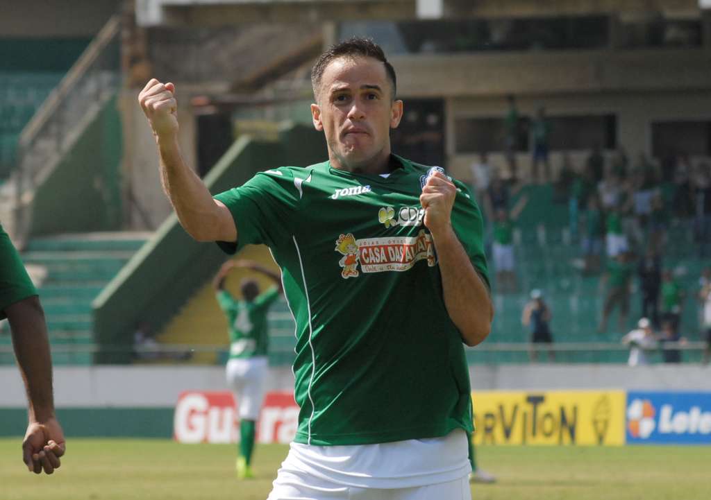Pipico fez um dos gols da goleada bugrina. (Foto: Israel Oliveira / Guaran FC)