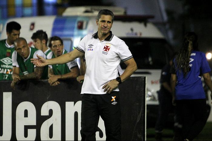 Jorginho entende que o Vasco merecia a vitória (Foto: Paulo Fernandes/Vasco)