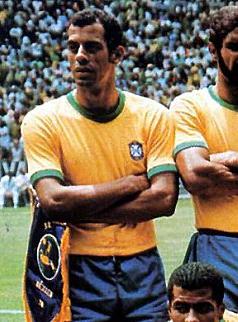 Capitão do time das Feras de Zagallo no México em 1970