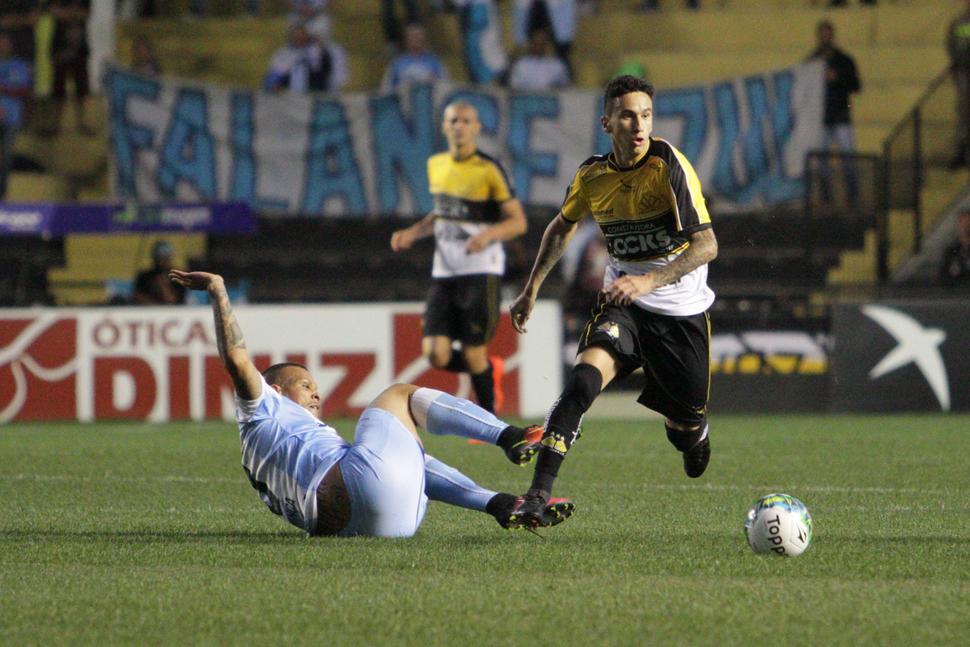 Em casa, o Criciúma não conseguiu superar o Londrina. (Foto: Caio Marcelo/www.criciuma.com.br)