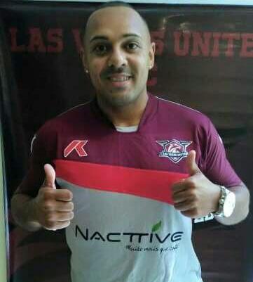 Harison acerta com o Las Vegas United (Crédito foto: Divulgação) 
