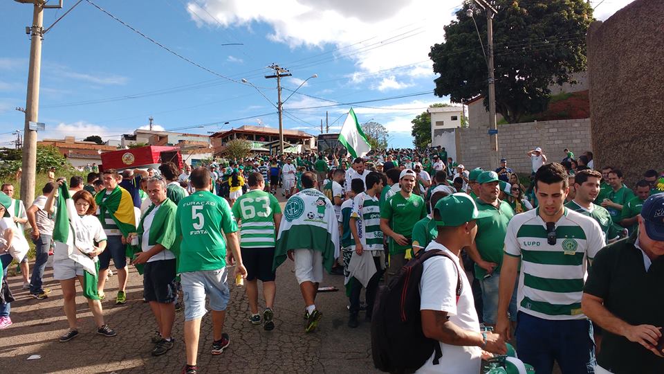 Série C: Torcida do Guarani já invadiu Varginha, ironiza ET e promete muita festa