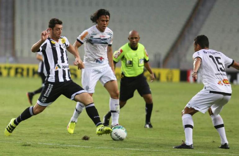 O Ceará venceu e complicou a vida do Tupi na série B. Foto: cearasc.com