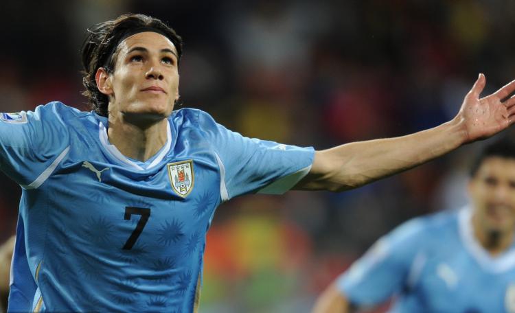 Cavani será o grande desfalque da Seleção Uruguai 